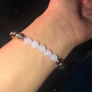 Rose Quarts/Love Crystal Bracelet